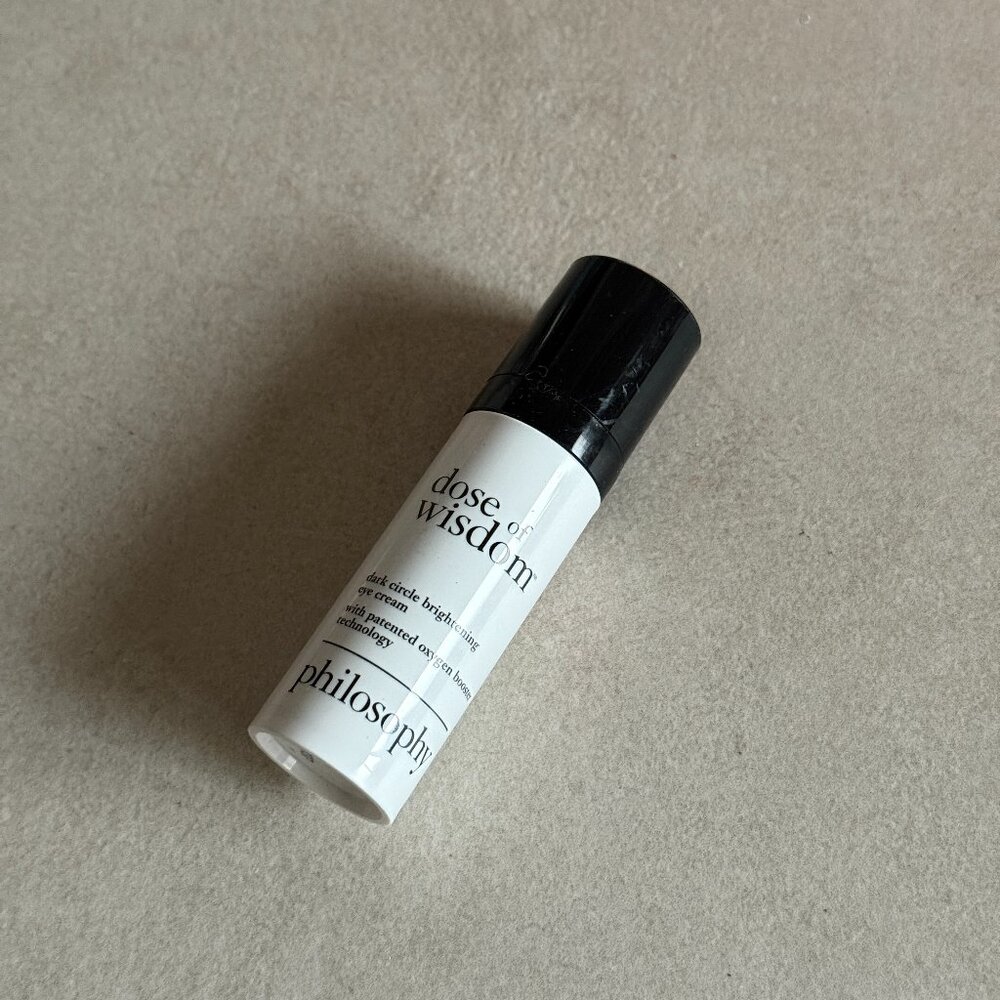 Philosophy Dose of Wisdom Dark Circle Brightening Eye Cream New
